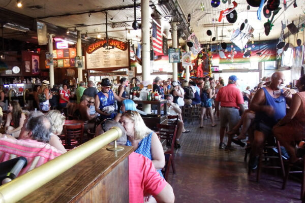 A picture of one of the Florida Keys most famous bars and restaurants, "Sloppy Joe's," a must stop when in Key West.